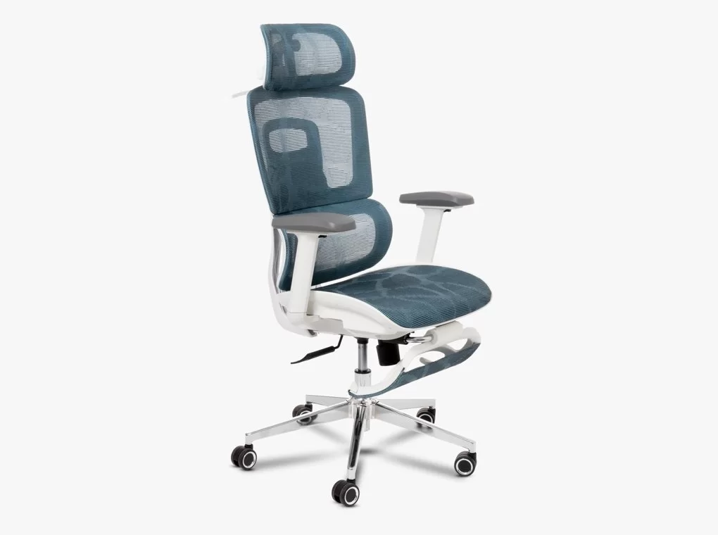 REVOTICA Irodaszék WINNIPEG A11-1(W) FEHÉR LÁBTARTÓS